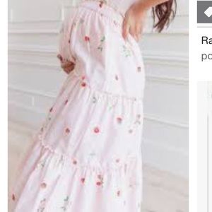 Rachel parcel midi skirt